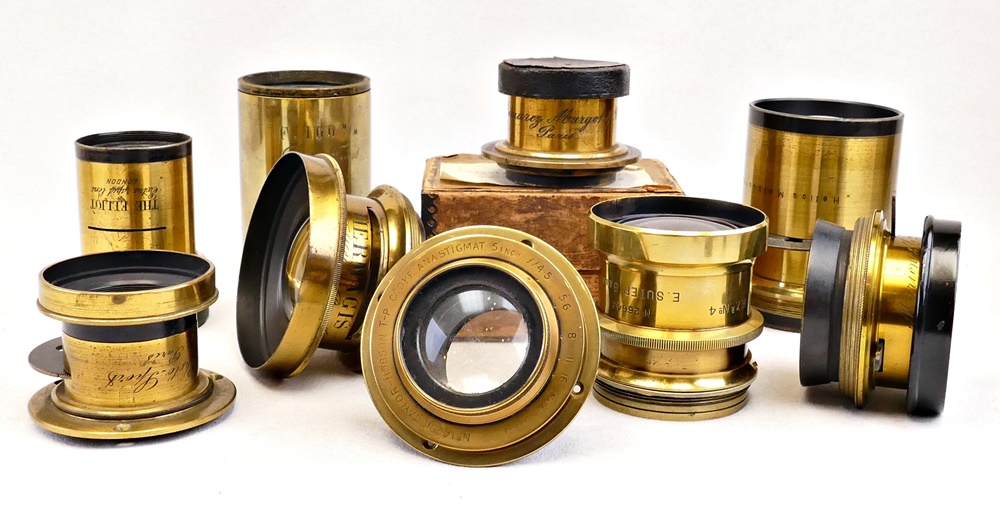 Messingobjektive - Brass Lenses